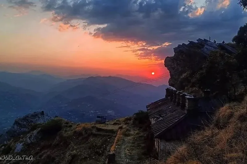 Scenic local attractions: Chauli Ki Jali Rocks near Whispering Pines Cottage Mukteshwar